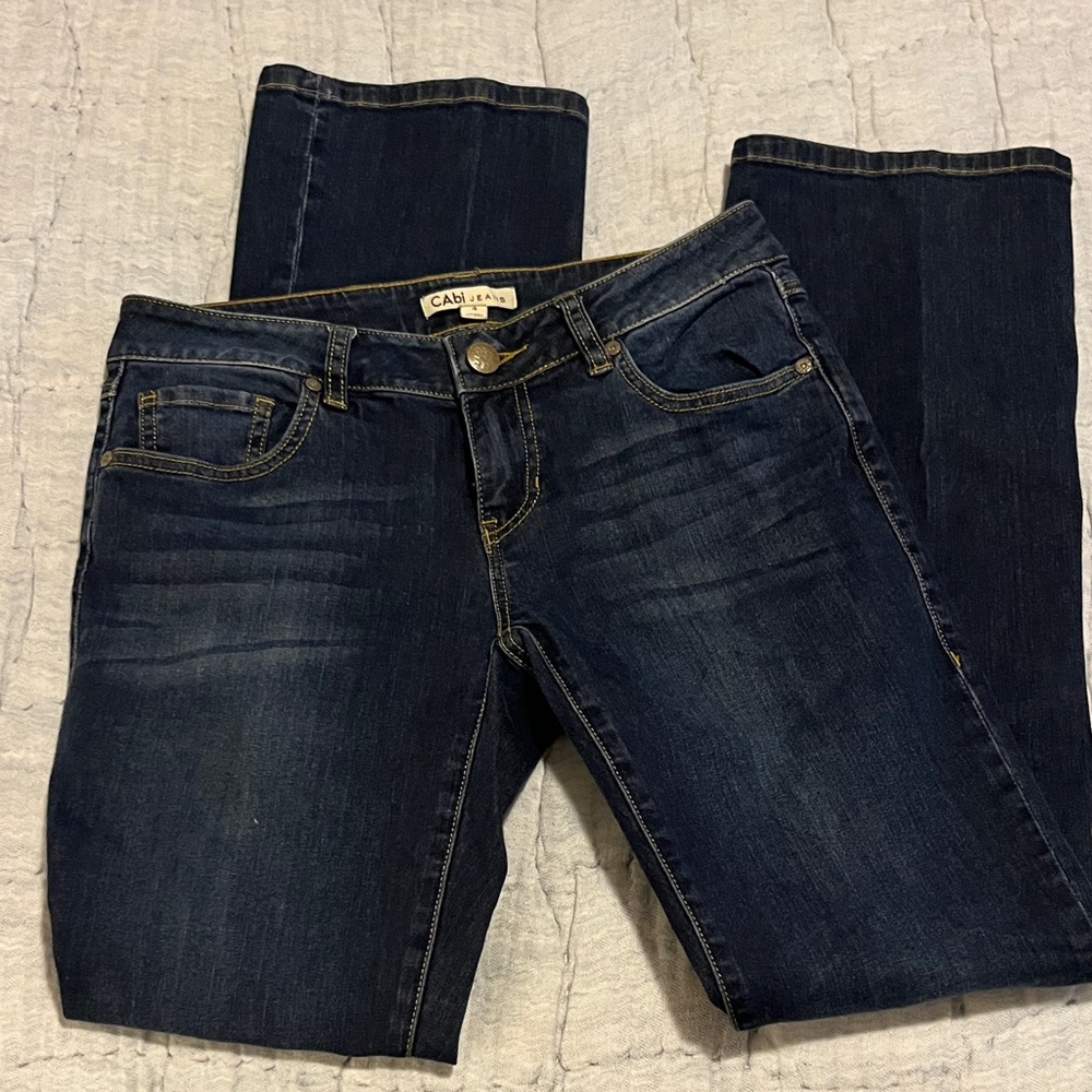 CAbi Women's Dark Wash Bootcut Jeans